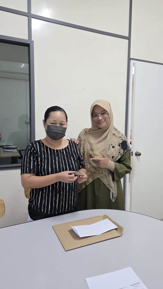 Client Receiving Keys 1